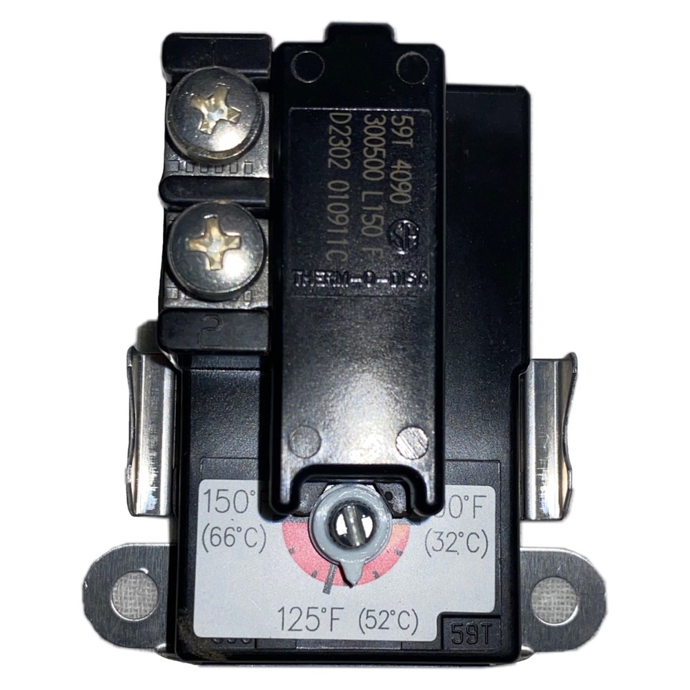 CAMCO 08122 Lower Water Heater Thermostat TOD Style